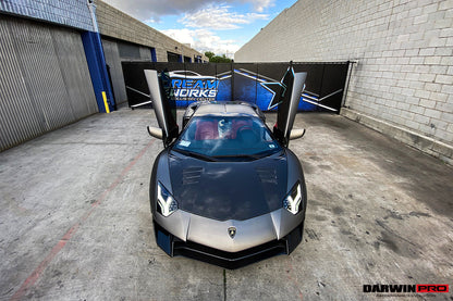 2011-2021 Lamborghini Aventador LP700 LP740 Coupe/Roadster BKSS Style Hood - DarwinPRO Aerodynamics