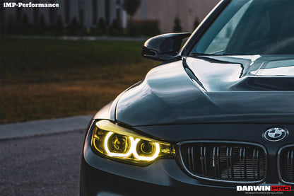 2014-2020 BMW M3/M4 IMP Performance Partial Carbon Fiber Hood - DarwinPRO Aerodynamics