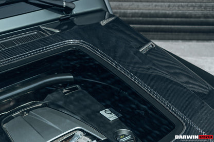 2019-2023 Mercedes Benz W464 G-Class G Wagon G500/G550/G63AMG IMP Performance Partial Carbon Fiber Hood - DarwinPRO Aerodynamics