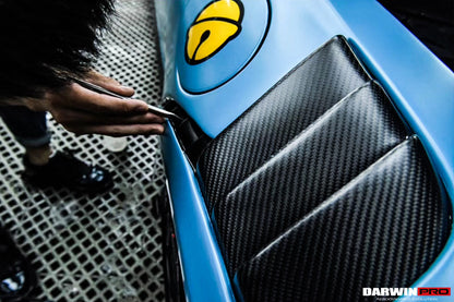 2016-2019 Porsche 911 991.2 Carrera /Targa 4/4S GT2RS Style Partial Carbon Fiber Fender - DarwinPRO Aerodynamics