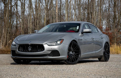 22" Road Force RF13 Gloss Black 5x112 ( Staggered Setup ) ( Set of 4 )