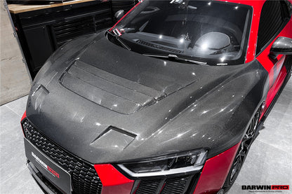 2016-2023 Audi R8 Coupe/Spyder iMP Performance Carbon Fiber Hood - DarwinPRO Aerodynamics
