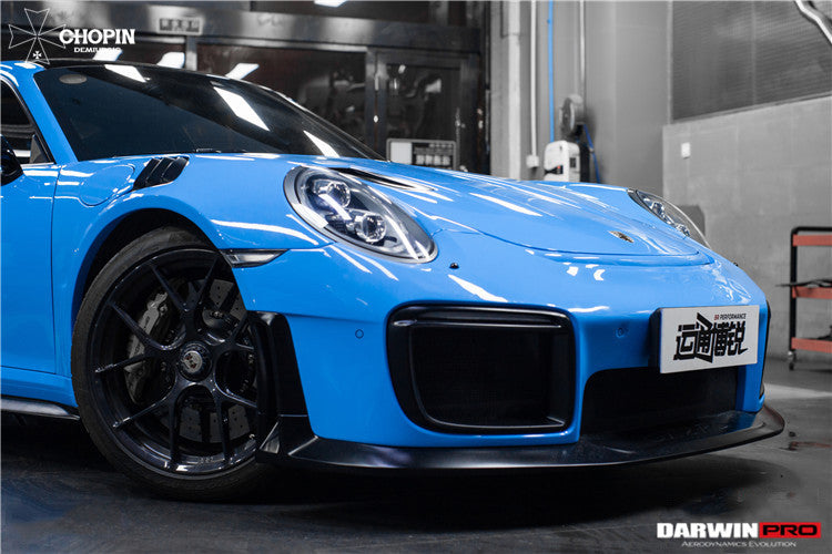 2013-2019 Porsche  991 991.1 & 991.2 Carrera, Turbo, C2, C2S, C4, C4S, Targa, GT3 GT2RS-Style Carbon Fiber Hood - DarwinPRO Aerodynamics