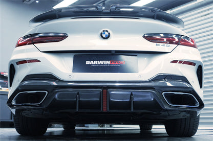 2018-2022 BMW 8 Series G14 Convertible/G15 Coupe/G16 4DR-Gran Coupe 840/850 IMP Performance Carbon Fiber Rear Diffuser - DarwinPRO Aerodynamics