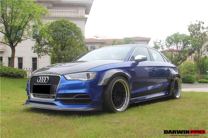 2013-2016 Audi S3/ A3 Sline Sedan BKSS Style Front Lip - DarwinPRO Aerodynamics