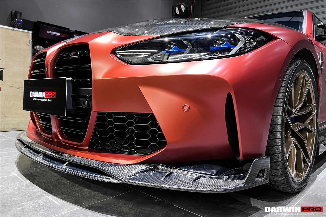 2021-UP BMW M3 G80 M4 G82/G83 BKSS Style Carbon Fiber Front Lip - DarwinPRO Aerodynamics