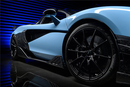 2015-2021 McLaren 600lt 540C 570S BKSS Style Cabon Fiber Side Skirts Under Board - DarwinPRO Aerodynamics