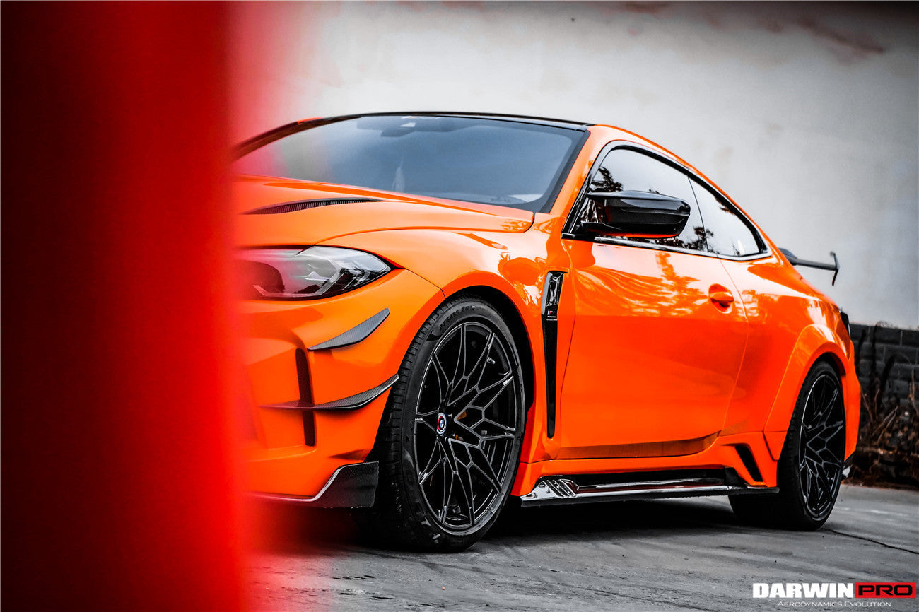 2021-UP BMW M4 G82/G83 BKSSII Style Front Bumper and Front Fender and Side Skirts - DarwinPRO Aerodynamics