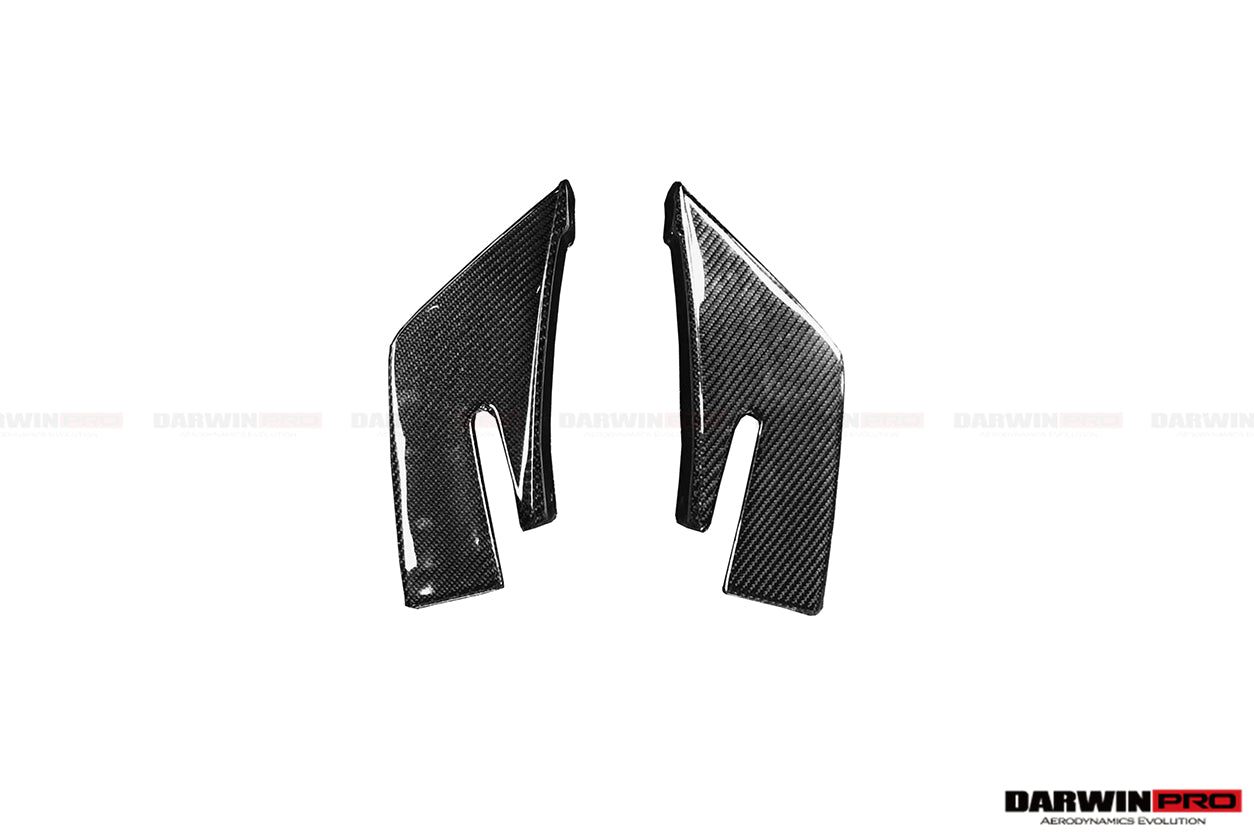 2009-2014 Ferrari California BKSS Style Carbon Fiber Rear Diffuser Canards - DarwinPRO Aerodynamics