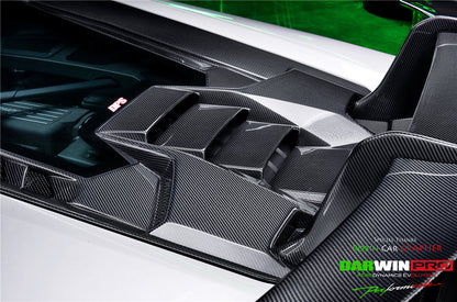 2015-2020 Lamborghini Huracan LP610/LP580 Performante Style Partial Carbon Fiber Aero - Full Kit - DarwinPRO Aerodynamics