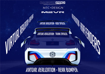 2014-2019 BMW 2 Series F22 VR Style Partial Carbon Fiber Wide Body Full Body Kit - DarwinPRO Aerodynamics
