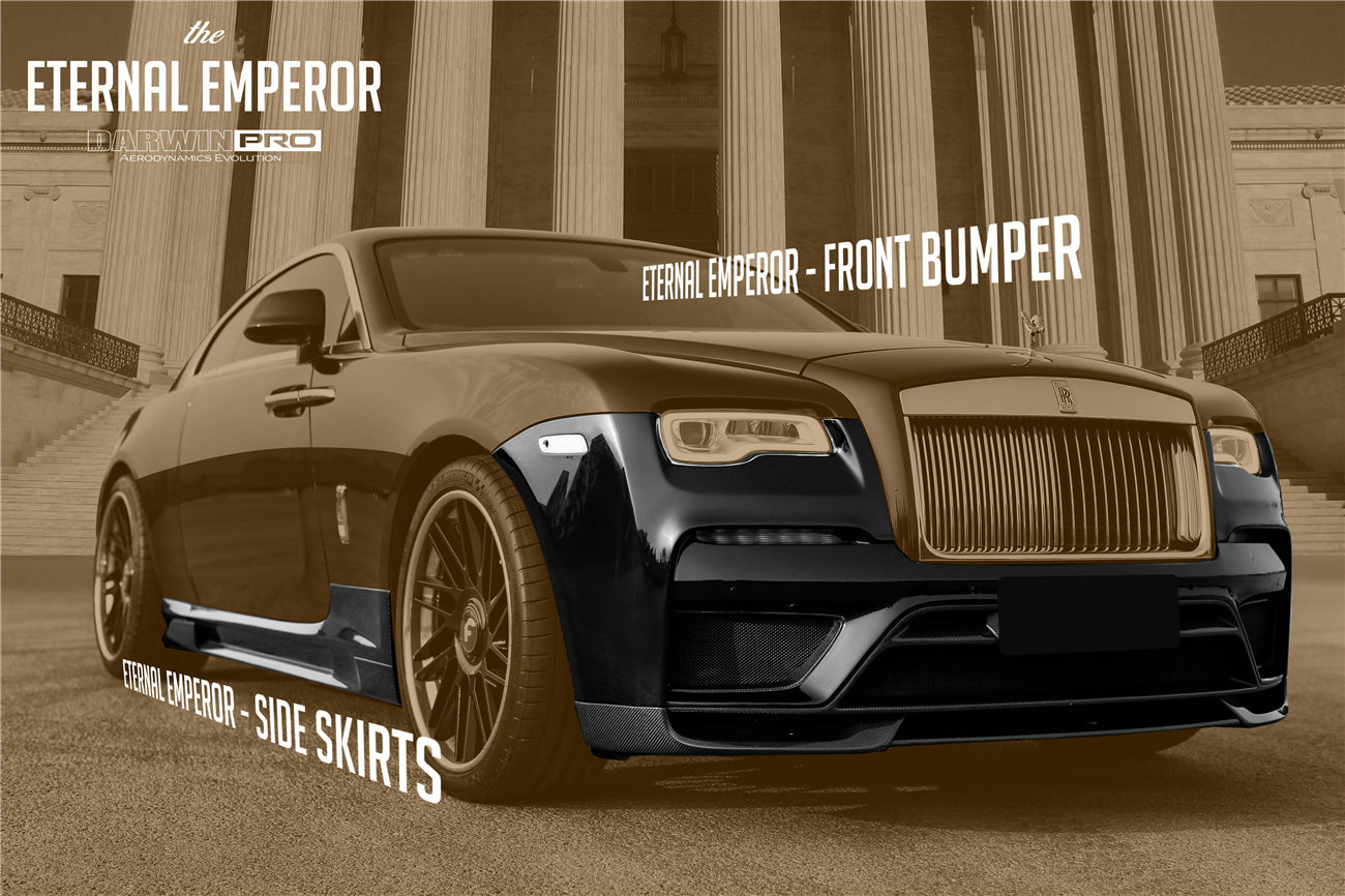 2016-2020 Rolls-Royce Wraith BKSS Style Partial Carbon Fiber Full Body Kit - DarwinPRO Aerodynamics