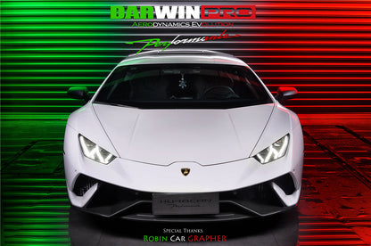 2015-2020 Lamborghini Huracan LP610/LP580/EVO Performante Style Partial Carbon Front Bumper - DarwinPRO Aerodynamics