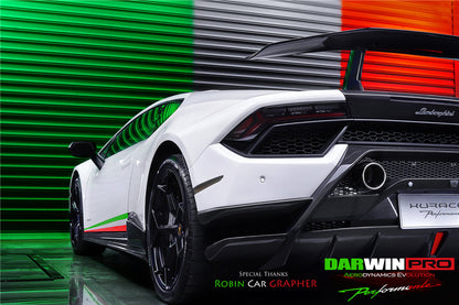 2015-2020 Lamborghini Huracan LP610/LP580 EVO Style Side Skirts - DarwinPRO Aerodynamics