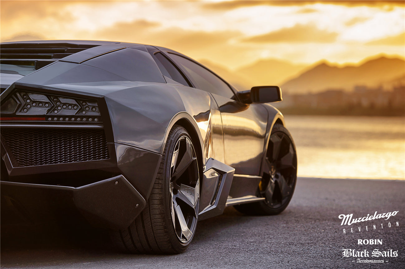 2001-2010 Lamborghini Murcielago Reventon Style Full Body Kit - DarwinPRO Aerodynamics