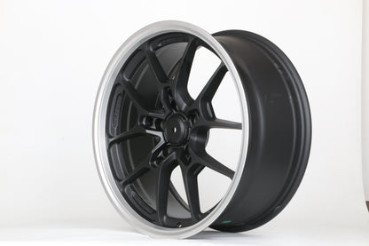 E1304 Satin Black Machined Lip 18x8 ET35 5.114 – (Square Set of 4)