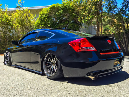 Aodhan DS02 Black Vacuum - 19x9.5 +22 / 19x11 +15 5x114.3 (Staggered Set of 4)