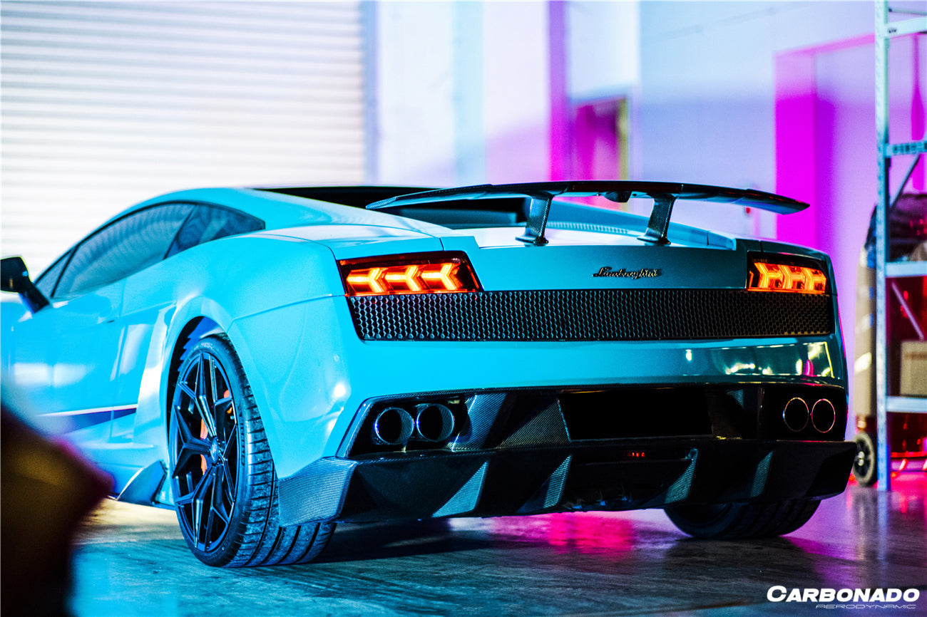 2009-2014 Lamborghini Gallardo SA Rear Diffuser - DarwinPRO Aerodynamics