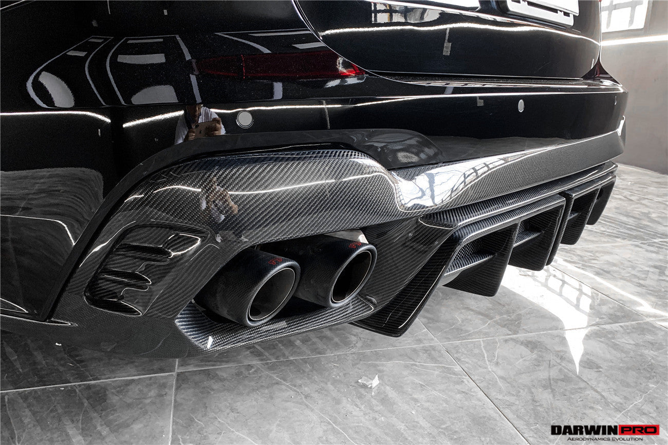 2019-2022 Audi RS6 Avant C8 BKSS Style Rear Diffuser - DarwinPRO Aerodynamics