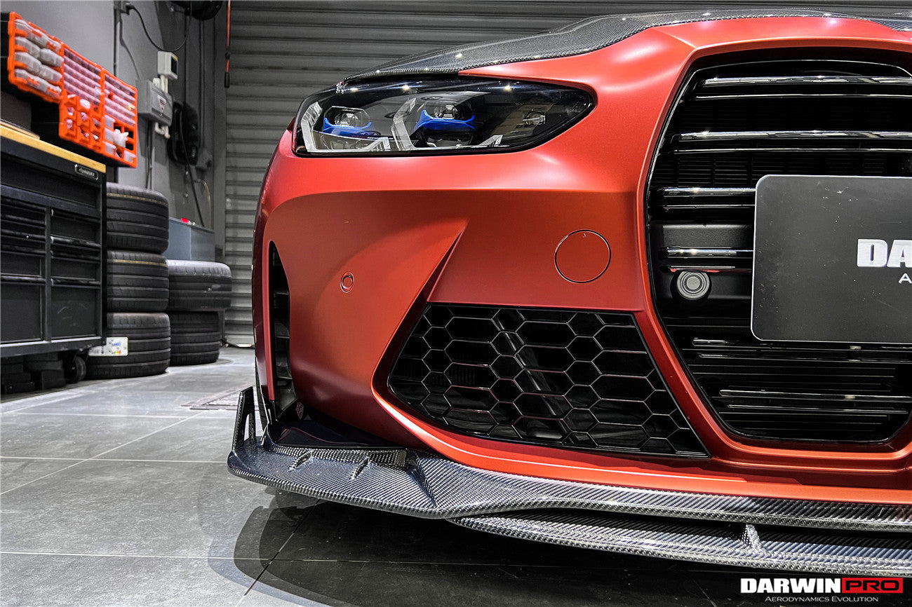 2021-UP BMW M3 G80 M4 G82/G83 BKSS Style Carbon Fiber Front Lip - DarwinPRO Aerodynamics
