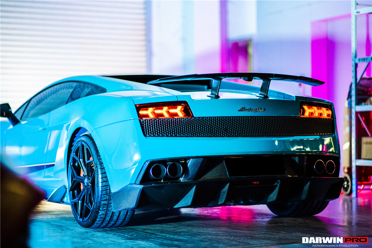 2004-2014 Lamborghini Gallardo LP570 Style Trunk Spoiler - DarwinPRO Aerodynamics