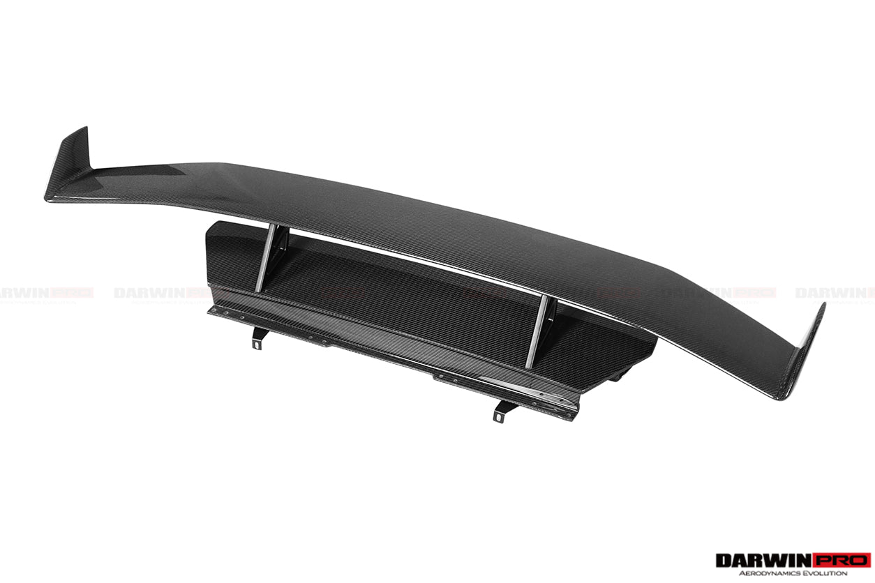 2015-2020 Lamborghini Huracan LP610/LP580 AO Style Carbon Fiber Trunk Spoiler - DarwinPRO Aerodynamics