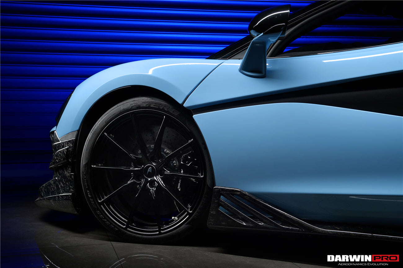 2015-2021 McLaren 600lt 540C 570S BKSS Style Cabon Fiber Side Skirts Under Board - DarwinPRO Aerodynamics