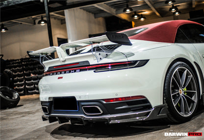 2019-2023 Porsche 911 992 Carrera S/4/4S/Targa/Cabriolet BKSS Style Rear Lip - DarwinPRO Aerodynamics