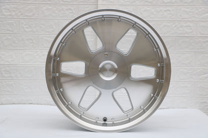 E1401 Silver Machined Lip 17x7.5 ET30 5x100.113 – (Square Set of 4)