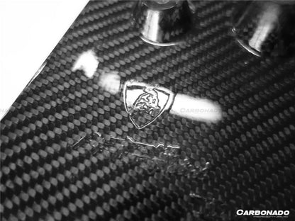 2011-2016 Lamborghini Aventador LP700 Coupe/Roadster OEM Style Carbon Fiber Store Content Box Repalce - Carbonado Aero