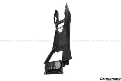 2011-2016 Lamborghini Aventador LP700 Coupe OEM Style Carbon Fiber Center Control Surround Panel - Carbonado