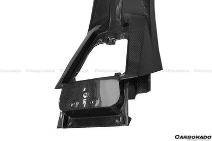 2011-2016 Lamborghini Aventador LP700 Coupe OEM Style Carbon Fiber Center Control Surround Panel - Carbonado Aero