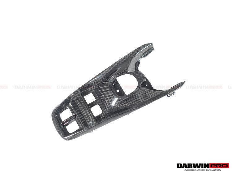 2015-2020 Ferrari 488 GTB/Spyder Dry Carbon Fiber Bridge Support & Windows Switches Panel - DarwinPRO Aerodynamics