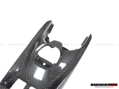 2015-2020 Ferrari 488 GTB/Spyder Dry Carbon Fiber Bridge Support & Windows Switches Panel - DarwinPRO Aerodynamics