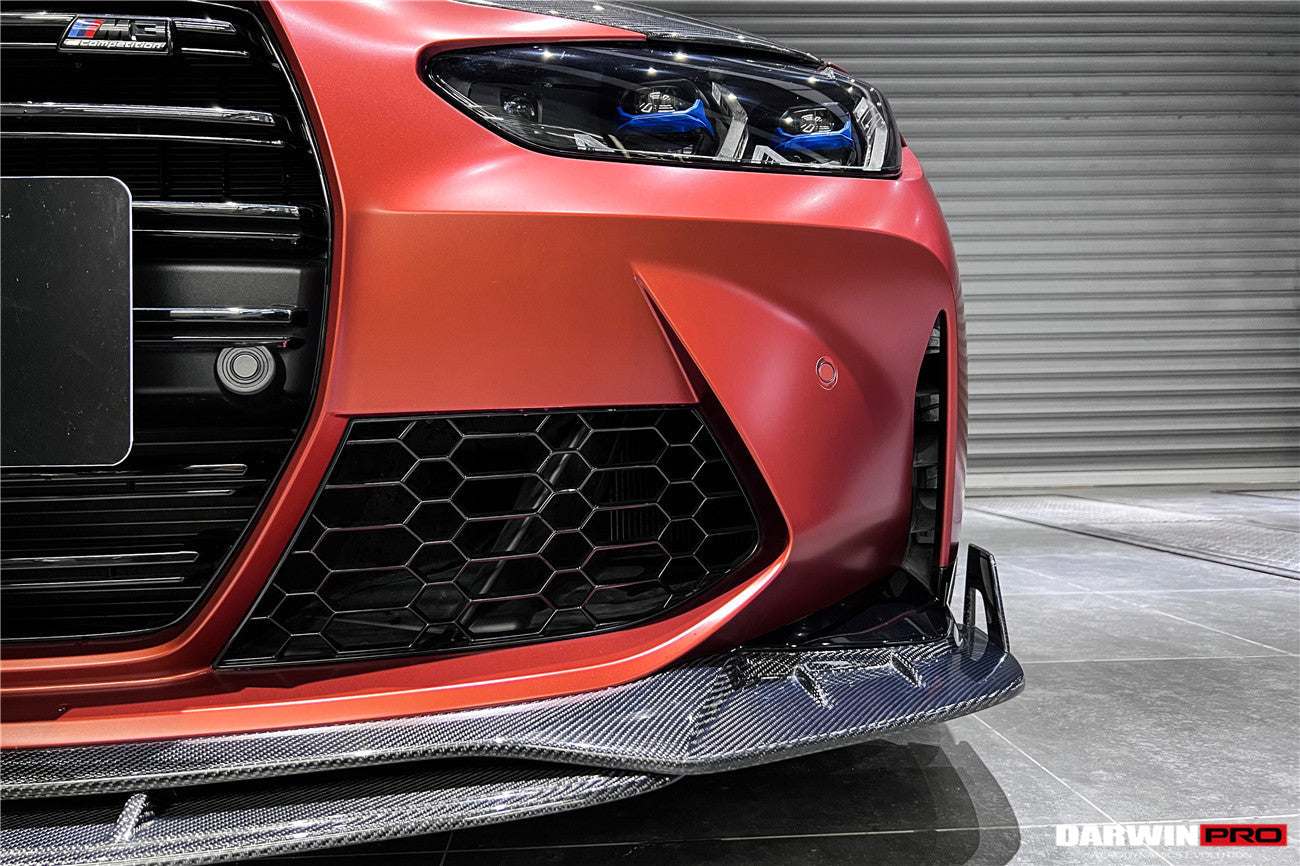 2021-UP BMW M3 G80 M4 G82/G83 BKSS Style Carbon Fiber Front Lip - DarwinPRO Aerodynamics