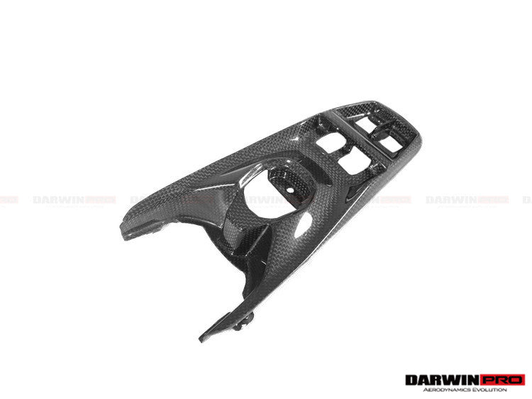 2015-2020 Ferrari 488 GTB/Spyder Dry Carbon Fiber Bridge Support & Windows Switches Panel - DarwinPRO Aerodynamics