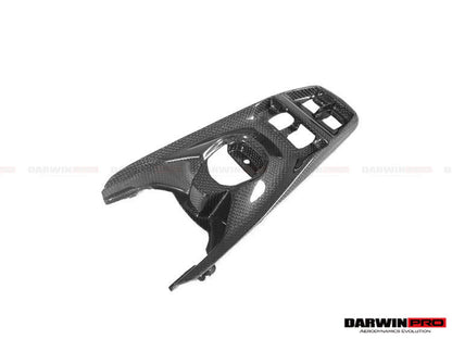 2015-2020 Ferrari 488 GTB/Spyder Dry Carbon Fiber Bridge Support & Windows Switches Panel - DarwinPRO Aerodynamics
