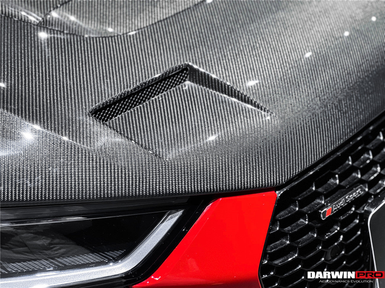 2016-2023 Audi R8 Coupe/Spyder iMP Performance Carbon Fiber Hood - DarwinPRO Aerodynamics
