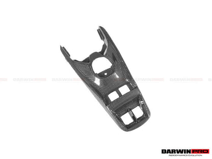2015-2020 Ferrari 488 GTB/Spyder Dry Carbon Fiber Bridge Support & Windows Switches Panel - DarwinPRO Aerodynamics