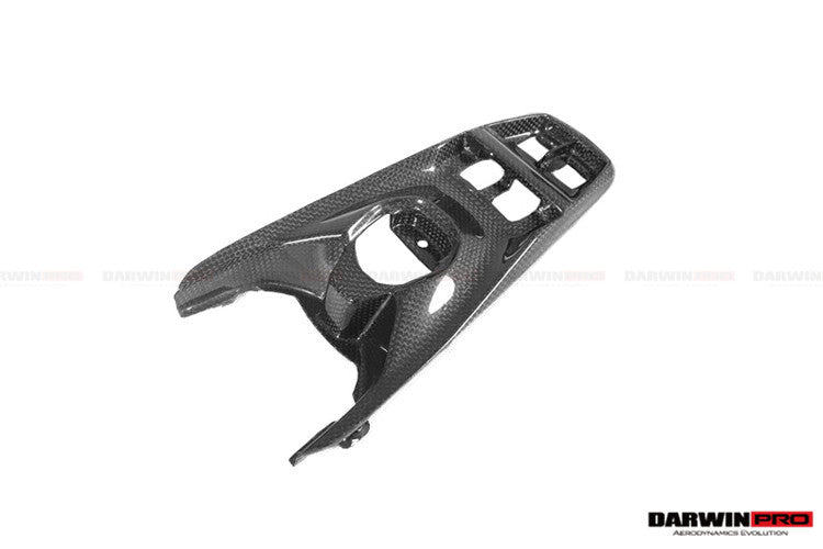 2015-2020 Ferrari 488 GTB/Spyder Dry Carbon Fiber Bridge Support & Windows Switches Panel - DarwinPRO Aerodynamics