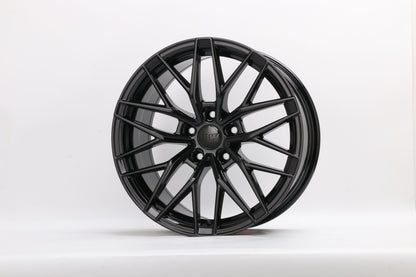E1513 Gloss Black 18x8 ET35 5x112 – (Square Set of 4)