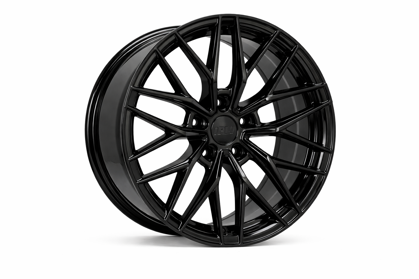 E1513 Gloss Black 17x8 ET35 5x112 – (Square Set of 4)