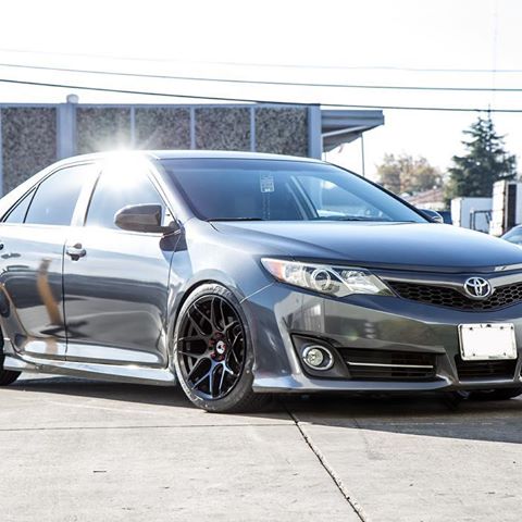 19" Aodhan AFF2 Matte Black 5x112 ( Staggered Setup ) ( Set of 4 )