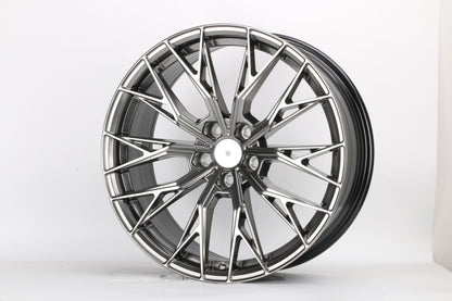 E1550 Hyper Black 18x8 ET35 5.114 – (Square Set of 4)