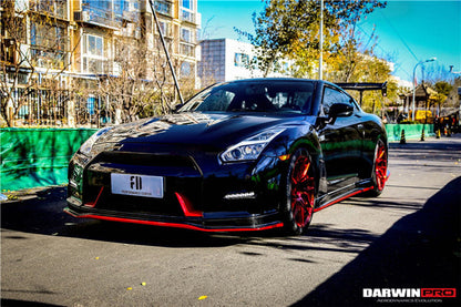2008-2022 Nissan GTR R35 CBA/DBA NSM Style Carbon Fiber Side Skirts - DarwinPRO Aerodynamics