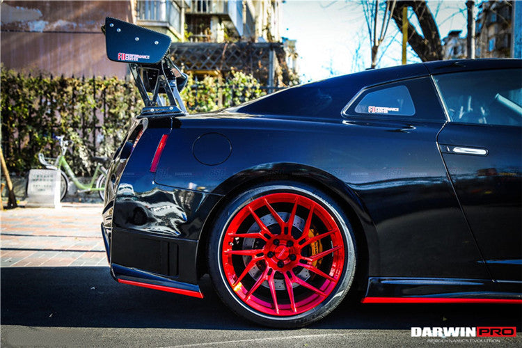 2008-2022 Nissan GTR R35 CBA/DBA NSM Style Carbon Fiber Side Skirts - DarwinPRO Aerodynamics