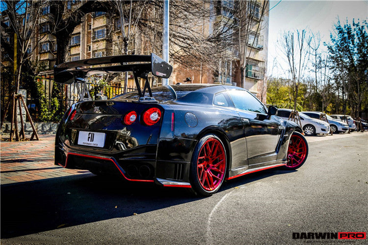 2008-2022 Nissan GTR R35 CBA/DBA NSM Style Carbon Fiber Side Skirts - DarwinPRO Aerodynamics