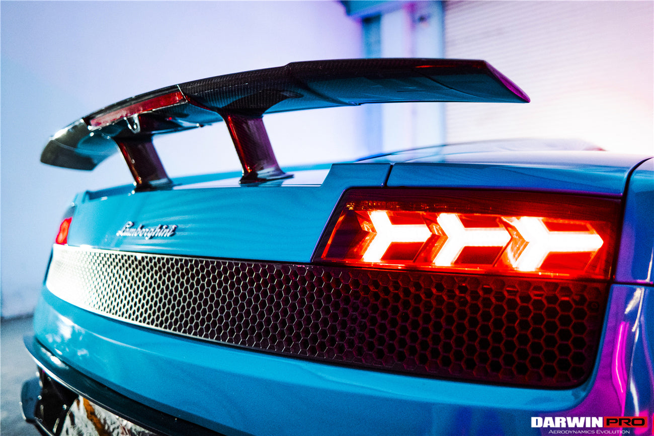 2004-2014 Lamborghini Gallardo LP570 Style Trunk Spoiler - DarwinPRO Aerodynamics
