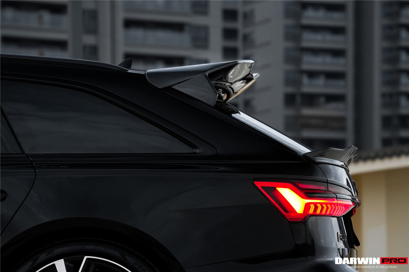 2019-2023 Audi RS6 Avant C8 IMP Performance Carbon Fiber Middle Spoiler - DarwinPRO Aerodynamics