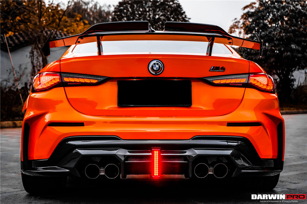 2021-UP BMW M4 G82/G83 BKSSII Style Rear Bumper - DarwinPRO Aerodynamics
